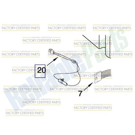 Whirlpool WP2313635 Whirlpool Refrigerator Thermistor WP2313635